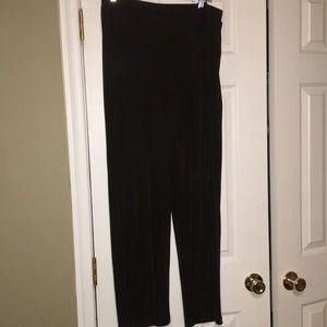 Chico’s Travlers Brown Pants Size 2
